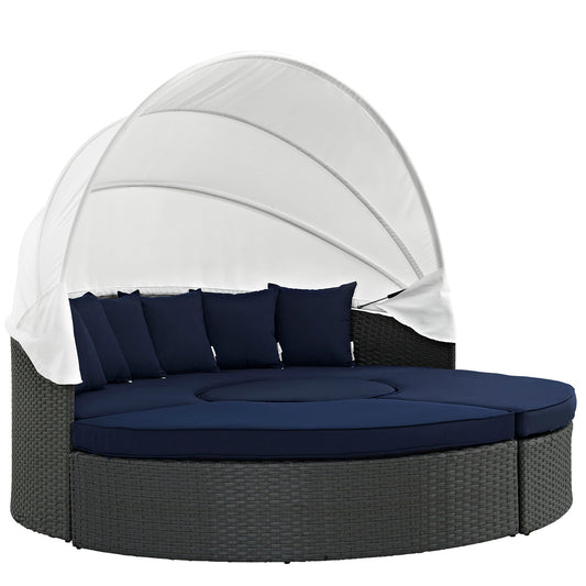 Soul Journey Alfresco Sunbrella® Daybed, Canvas Navy