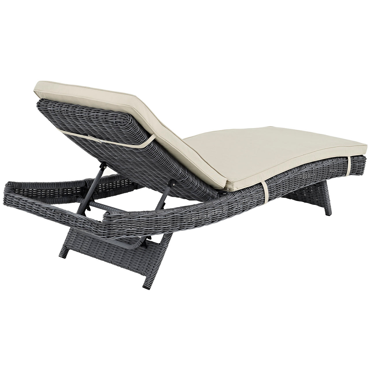 Invocation Alfresco Sunbrella® Chaise, Antique Canvas Beige