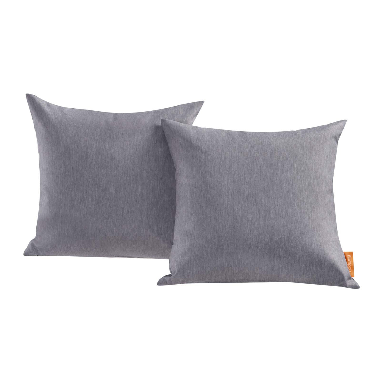 Conversation 2-Piece Alfresco Pillow Set, Gray