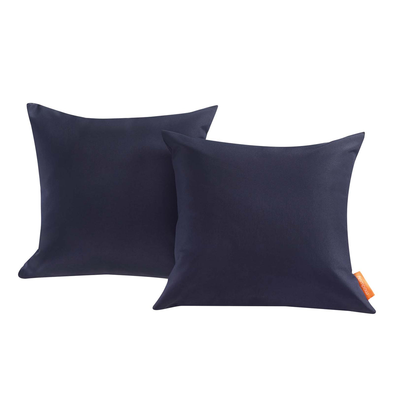 Convene 2 Piece Outdoor Patio Pillow Set, Navy