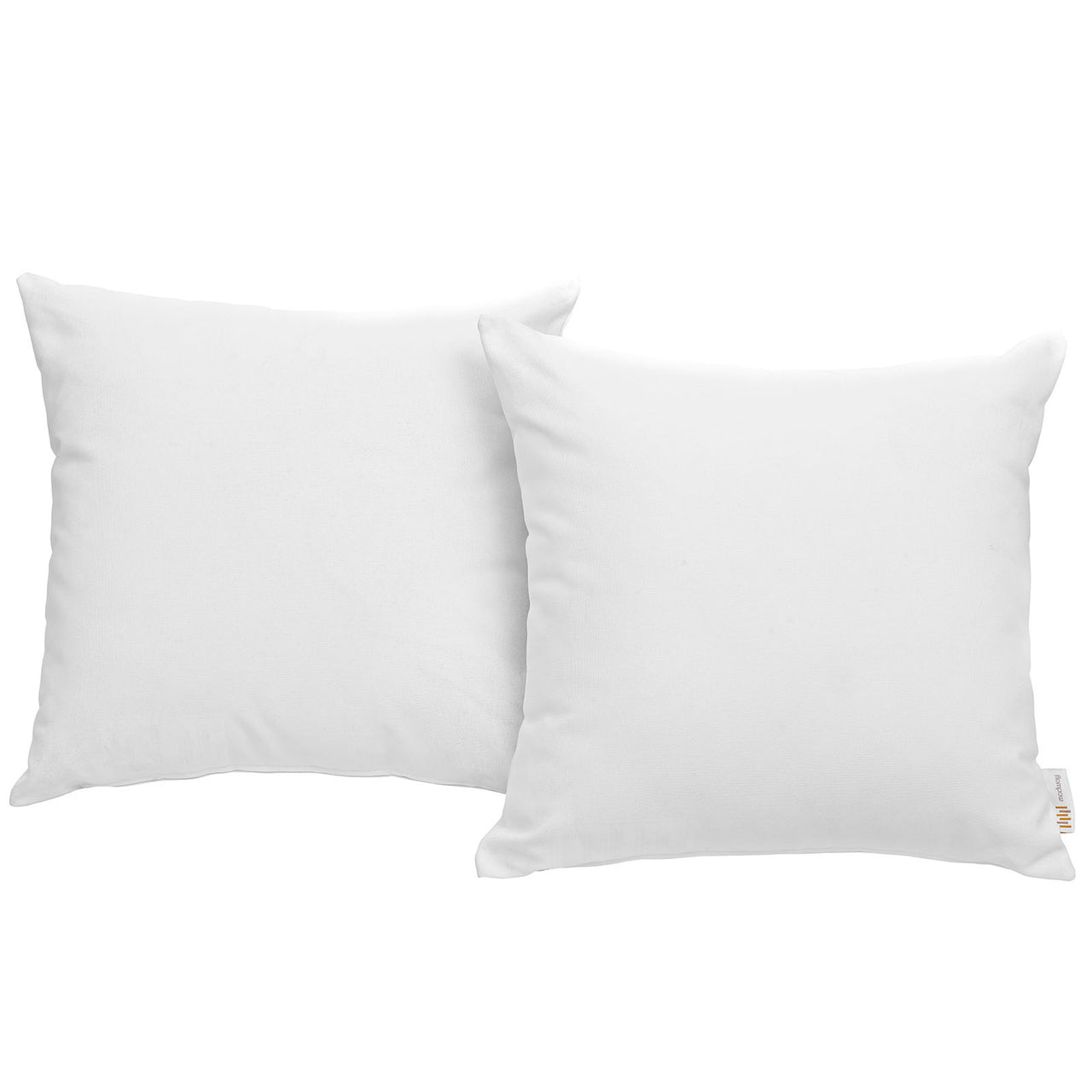 Conversation 2-Piece Alfresco Pillow Set, White