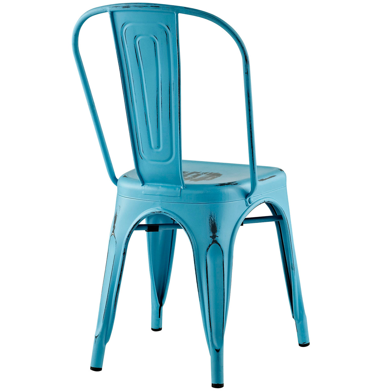 Vintage Flair Side Chair, Turquoise