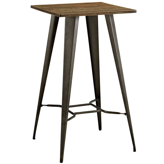 Urban Edge Bar Table, Brown