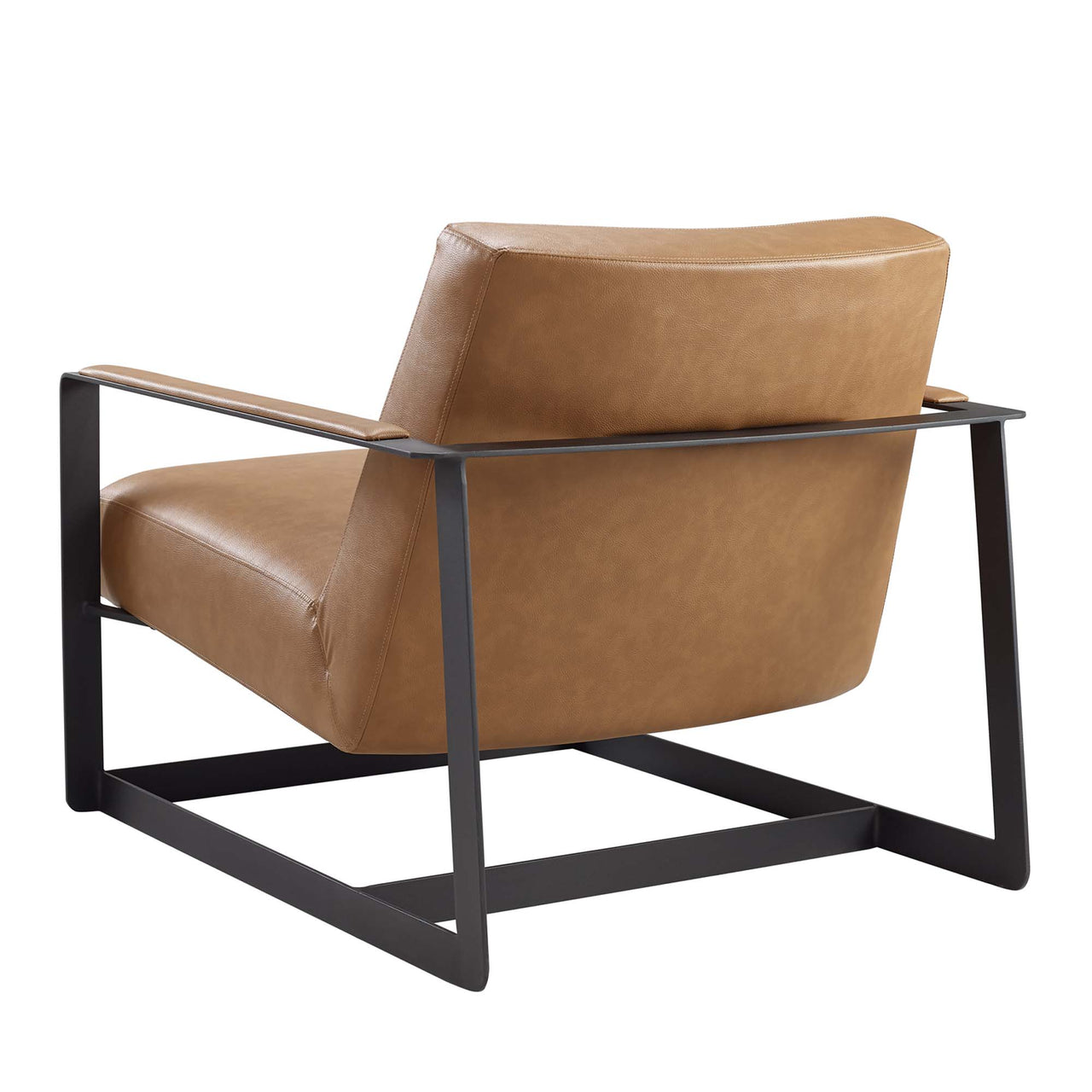 Clarity Eco-Leather Armchair, Tan