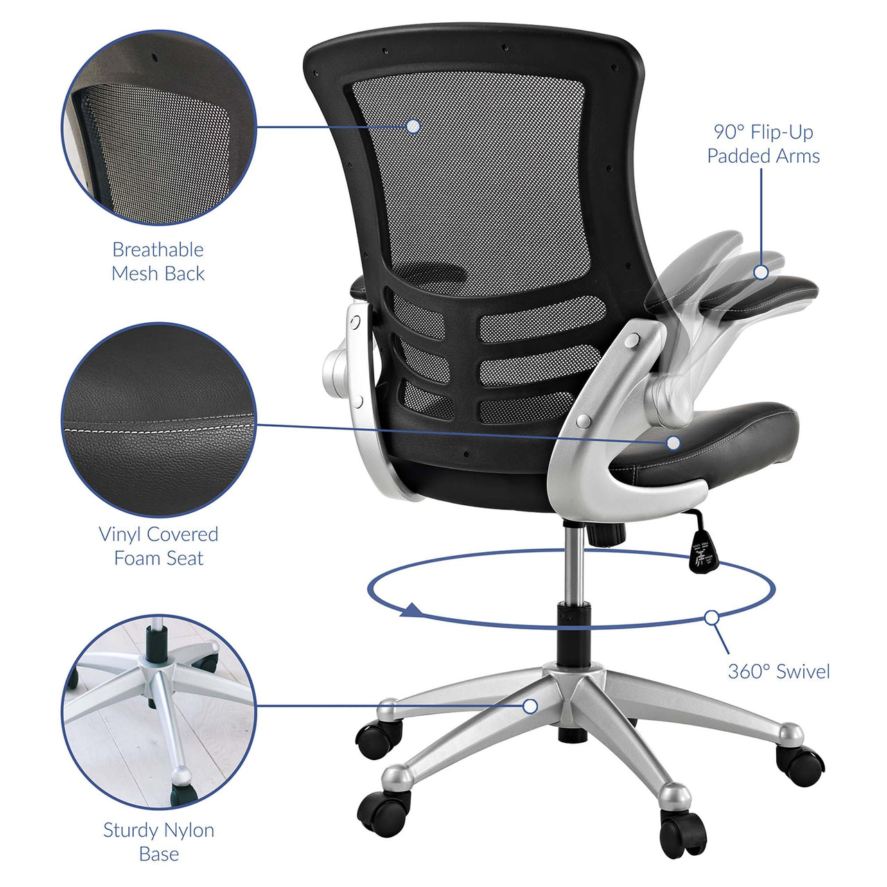 Ascend Office Chair, Black