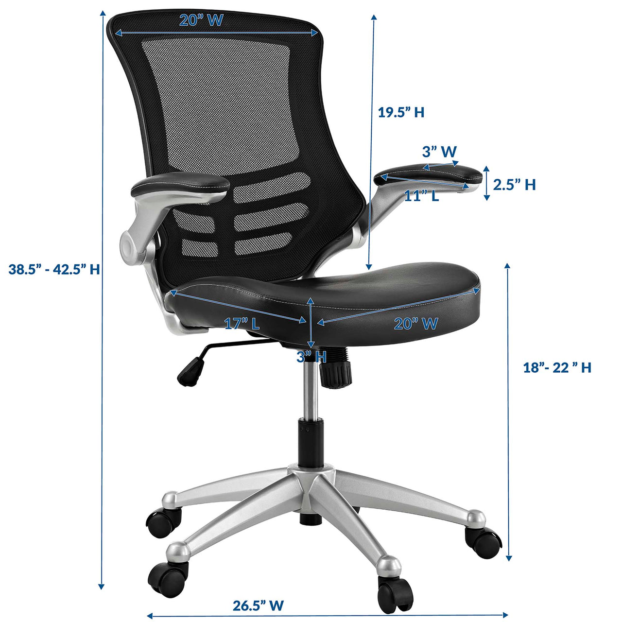 Ascend Office Chair, Black