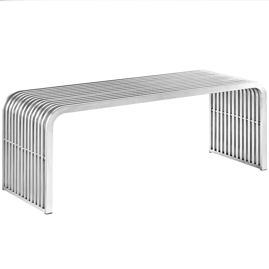 Majestix Bench, Small, Silver