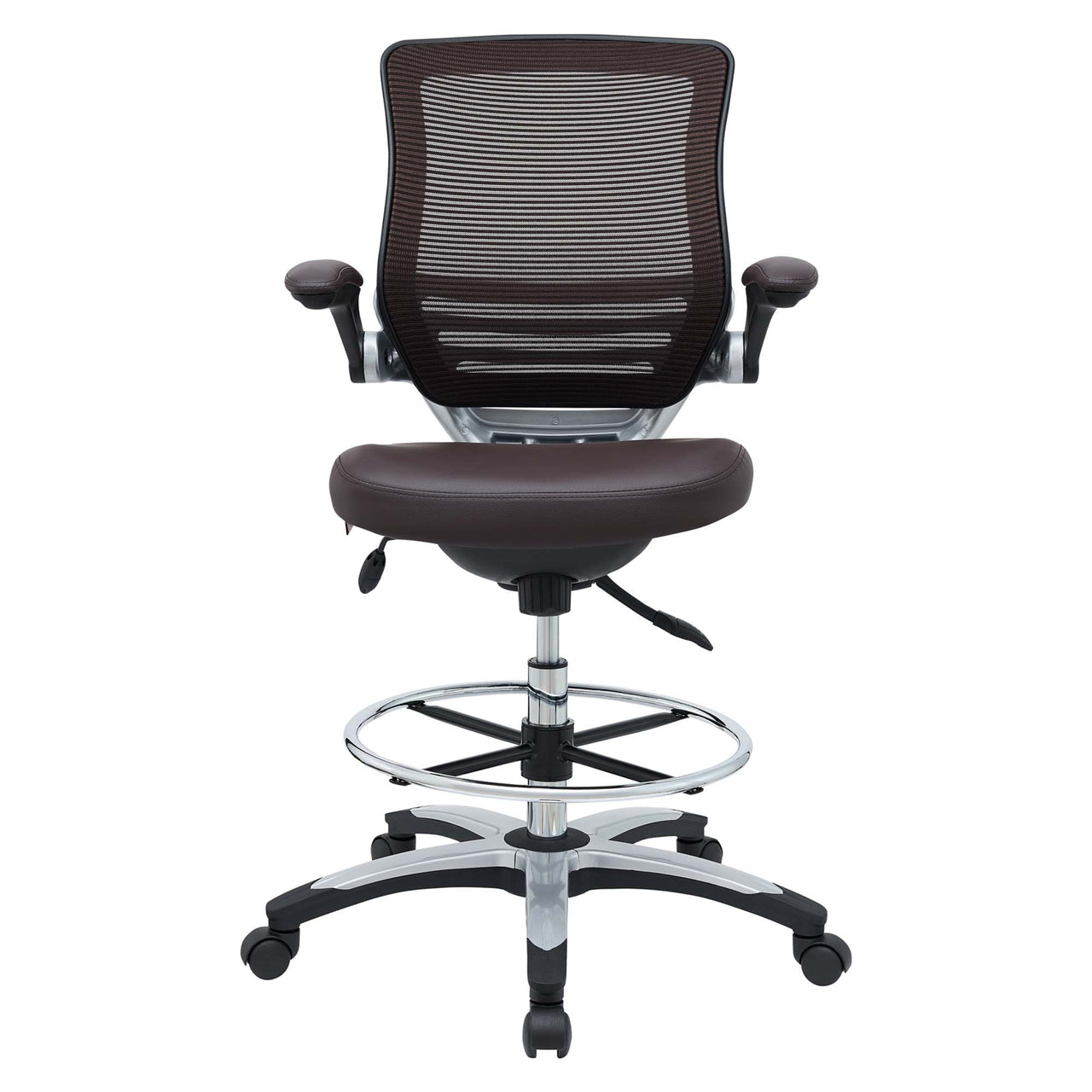 Edge Drafting Chair, Brown