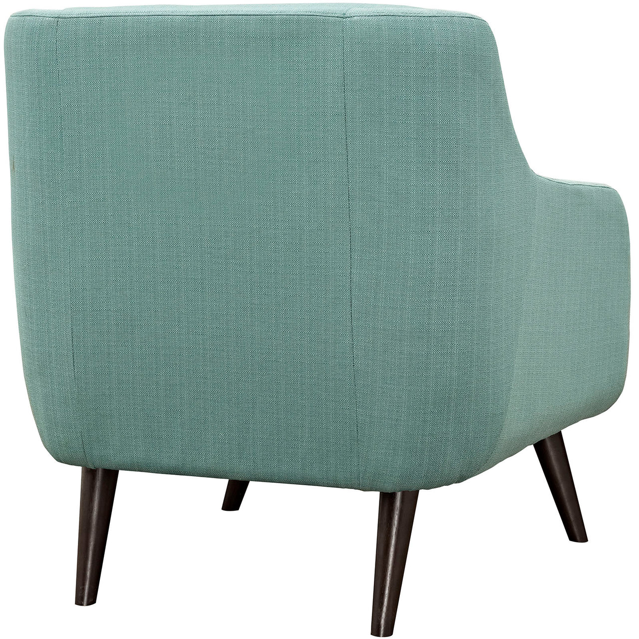 Brio Fabric Accent Chair, Aqua Green