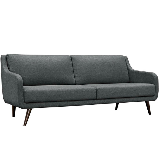 Brio Fabric Sofa, Gray