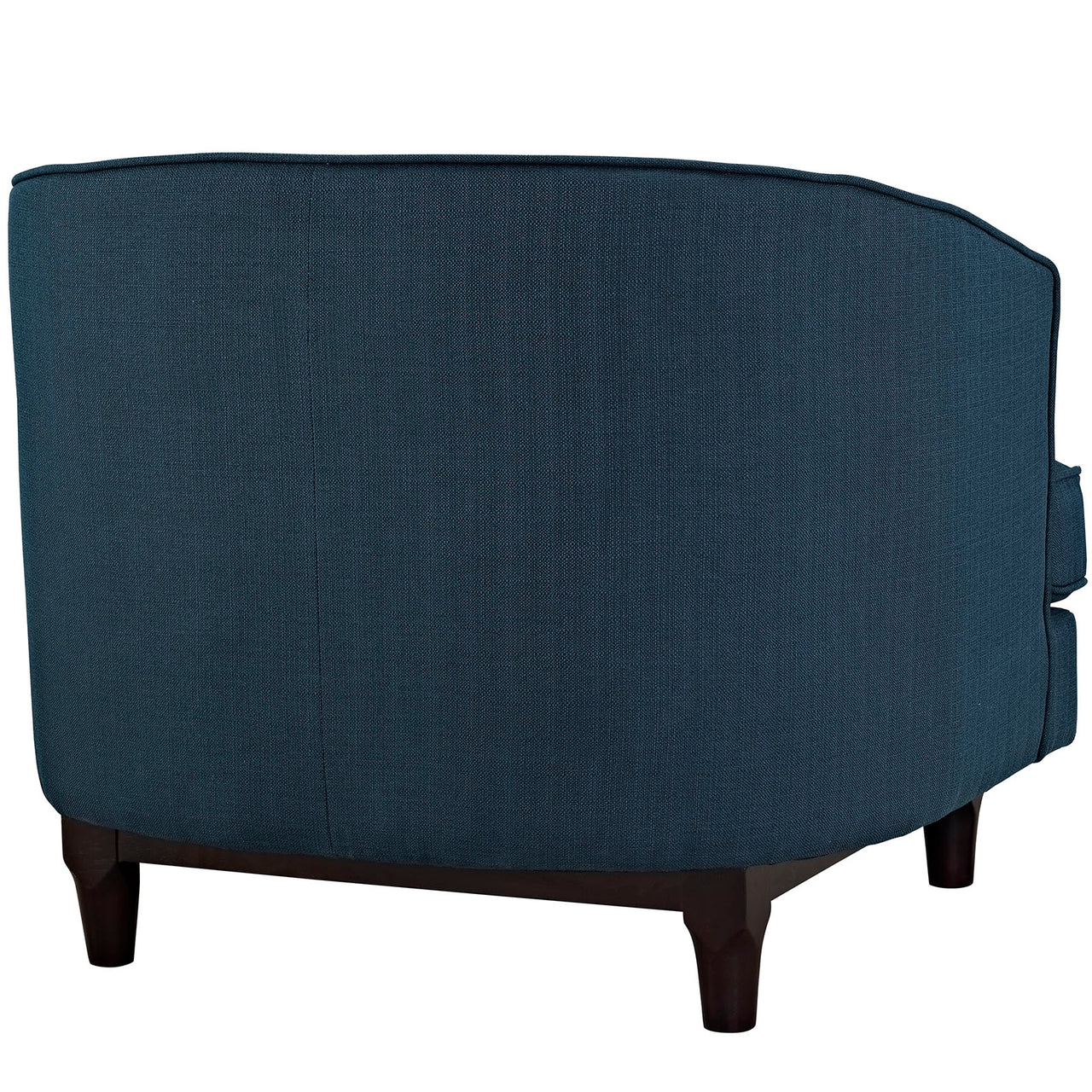 Coast Upholstered Fabric Armchair, Azure