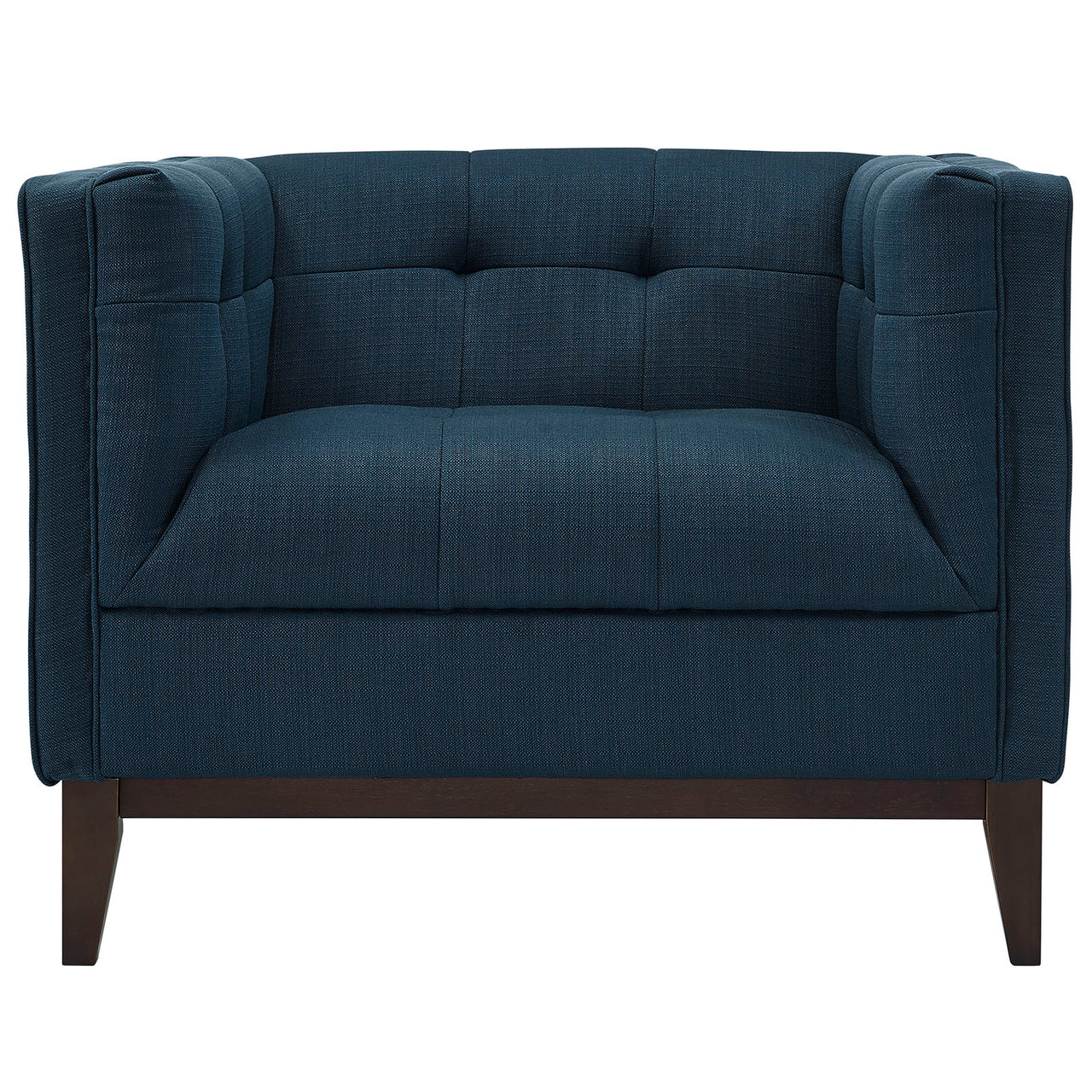Classique Fabric Accent Chair, Azure