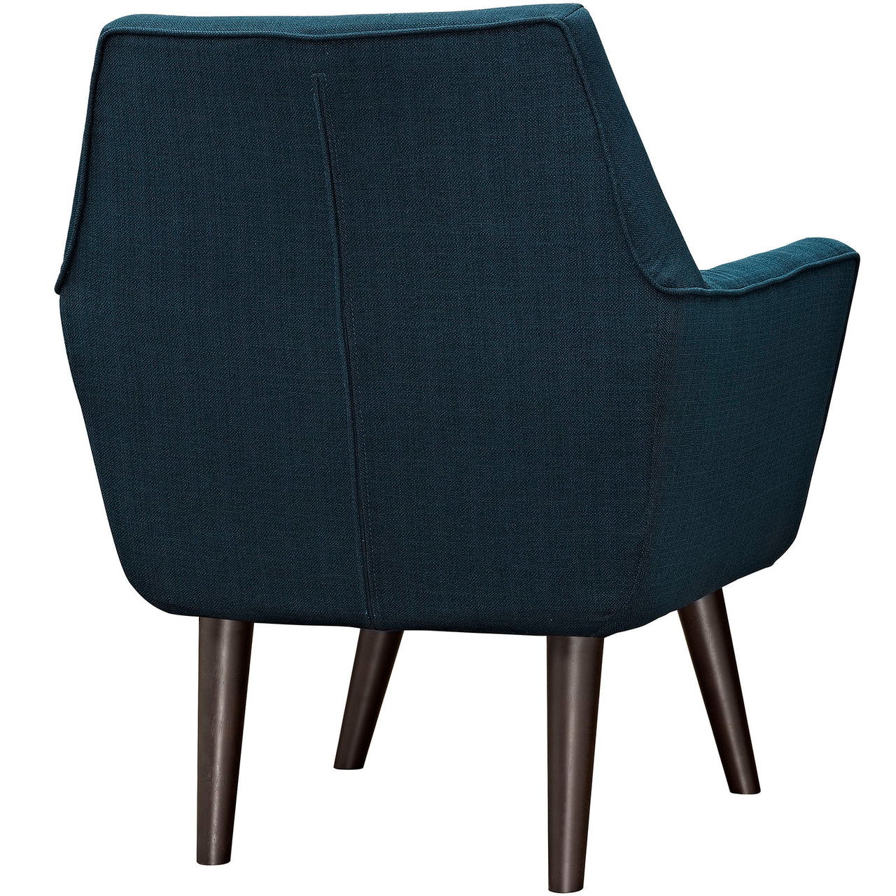 Posit Upholstered Fabric Armchair, Azure