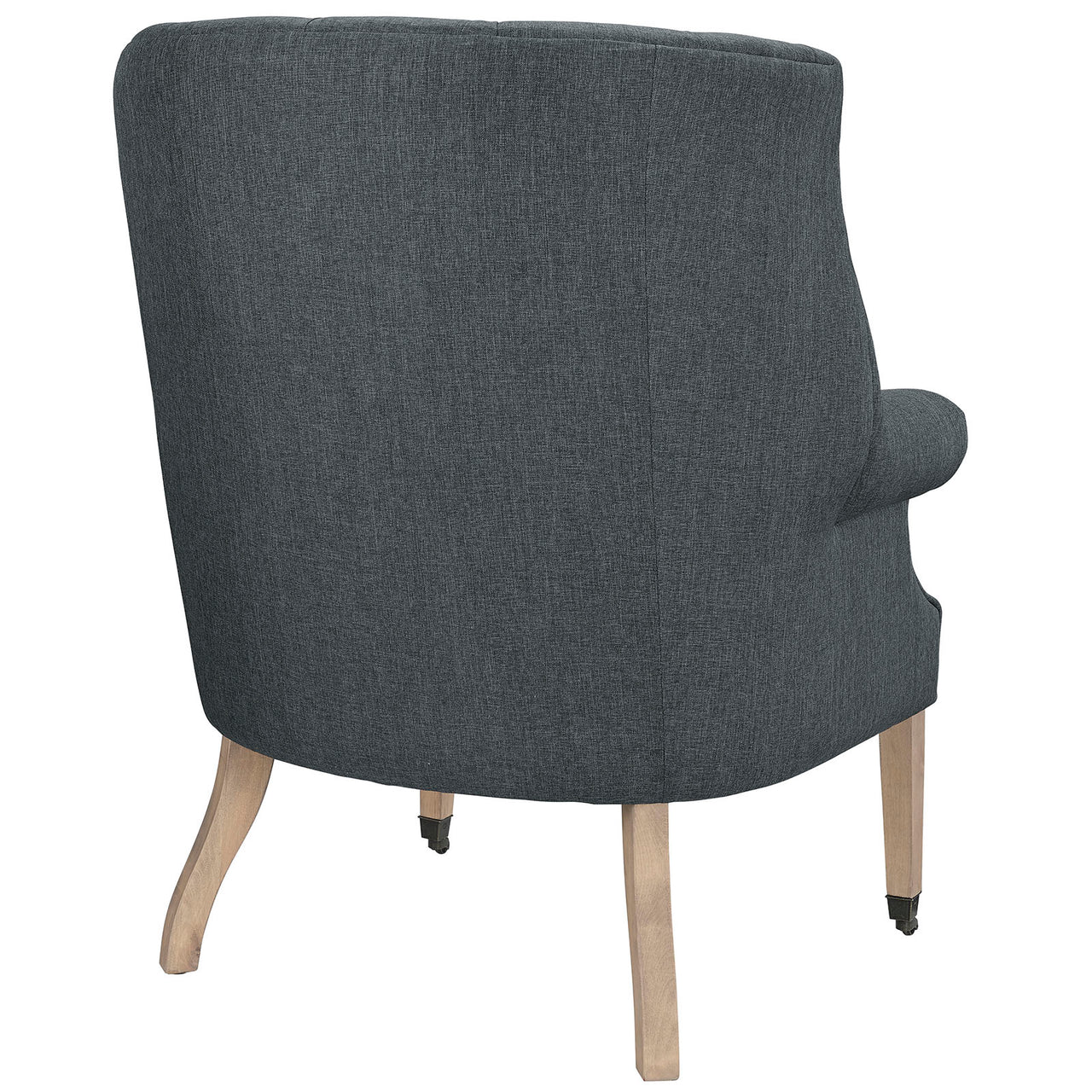 Chariot Upholstered Armchair, Gray