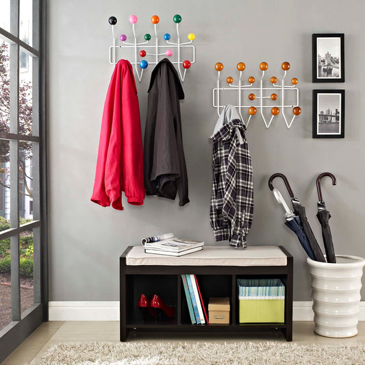 Orbelle Coat Rack, Multicolor