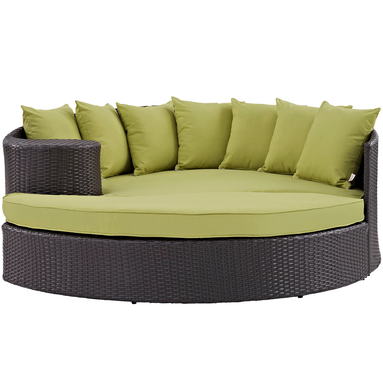 Conversation Alfresco Daybed, Espresso & Peridot