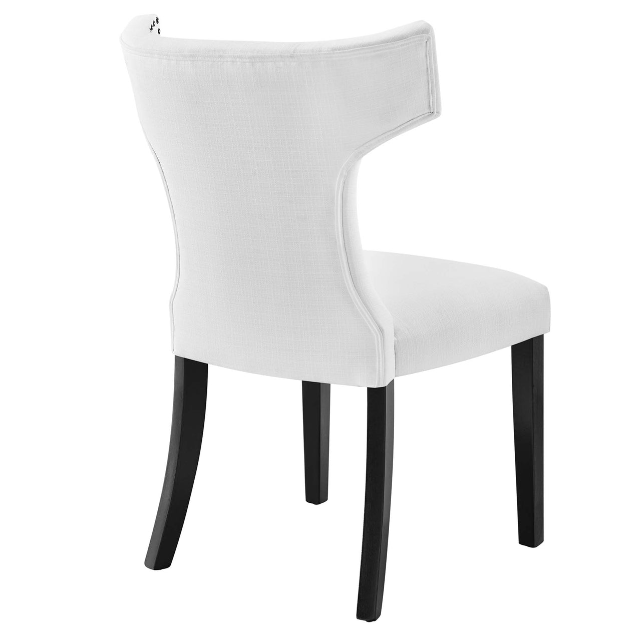 Vela Fabric Dining Chair, White