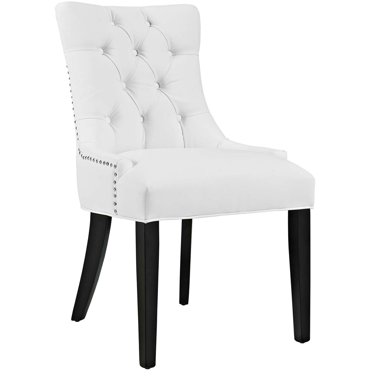 Cavell Eco-Leather Dining Chair, White