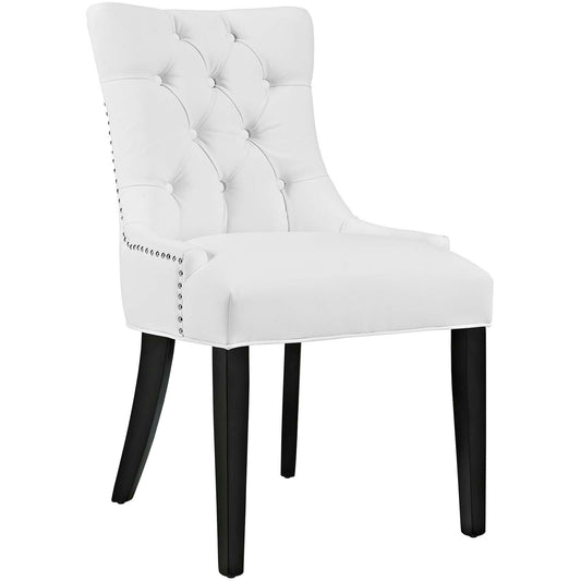 Cavell Eco-Leather Dining Chair, White