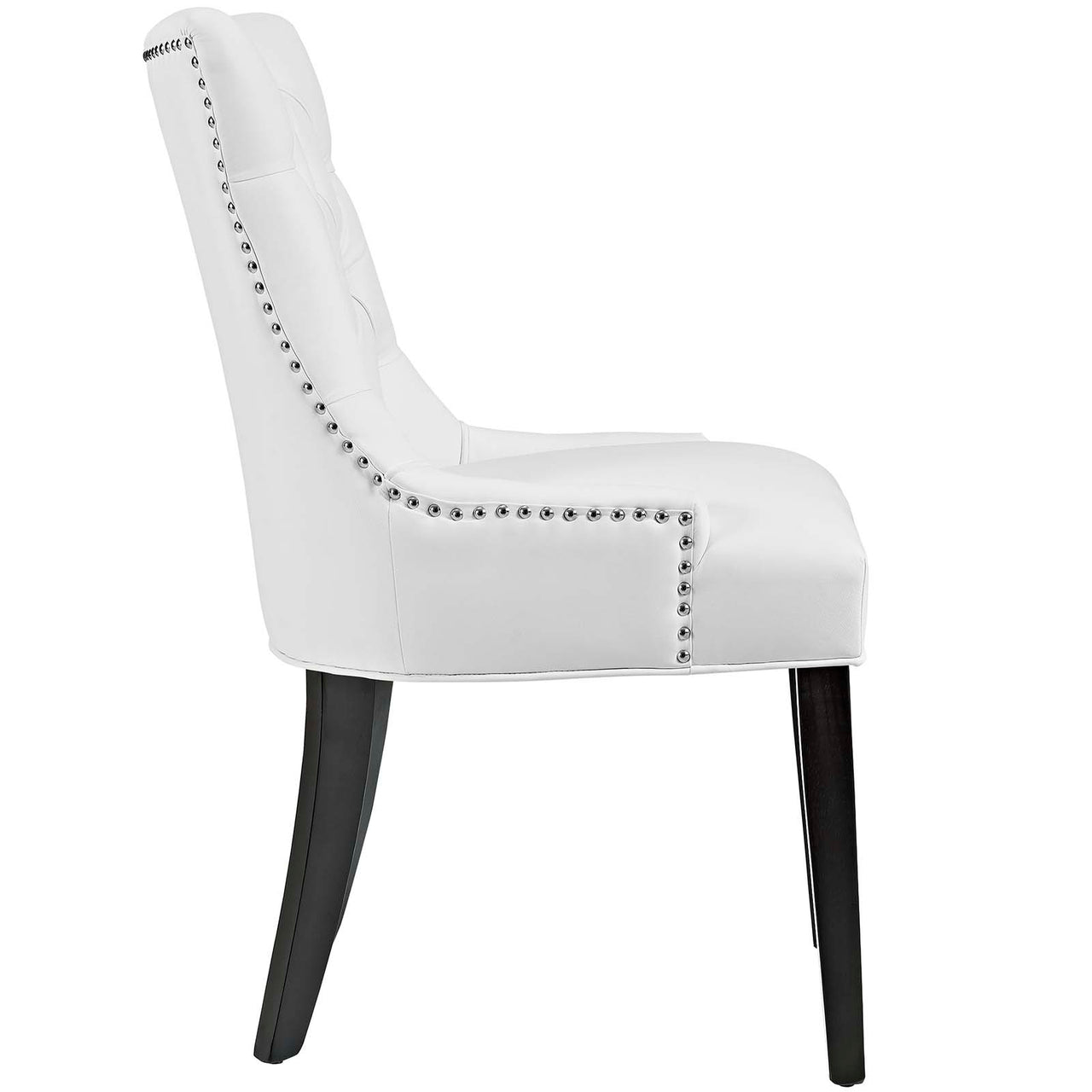 Cavell Eco-Leather Dining Chair, White