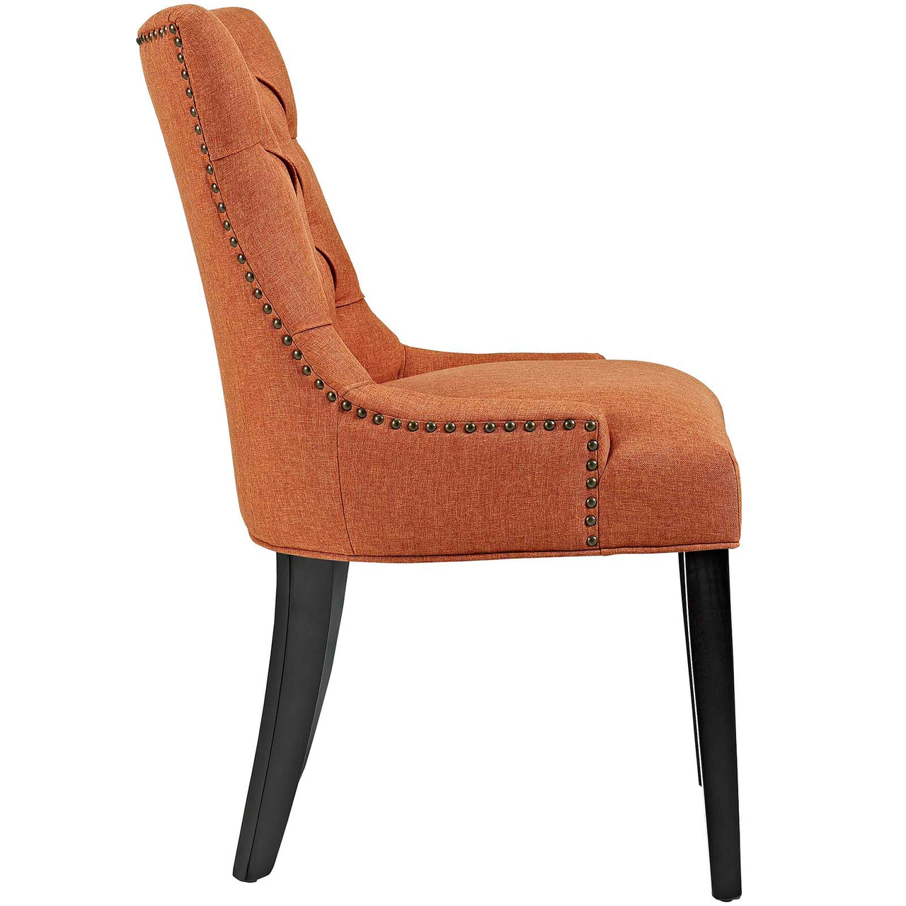 Cavell Fabric Dining Chair, Orange