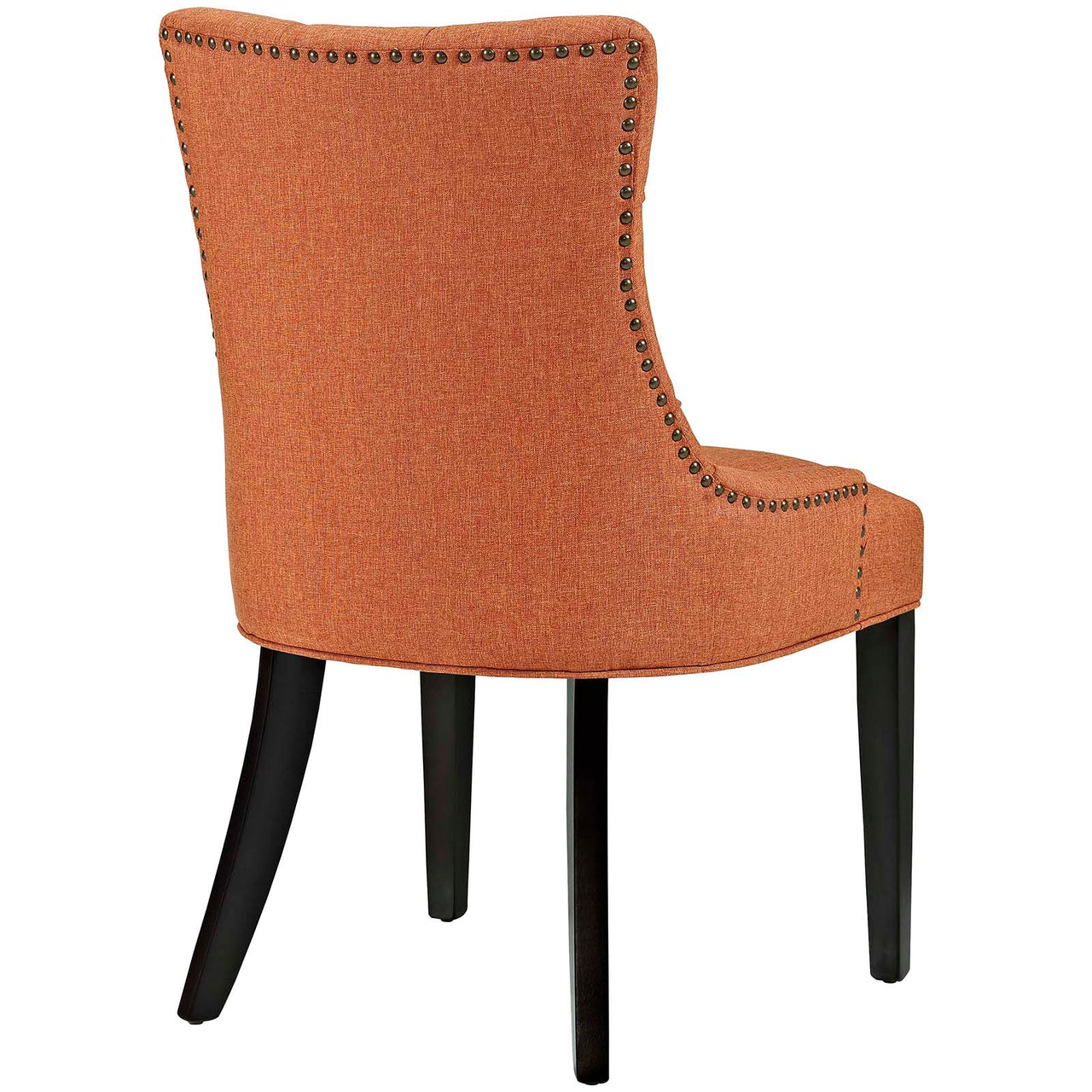 Cavell Fabric Dining Chair, Orange