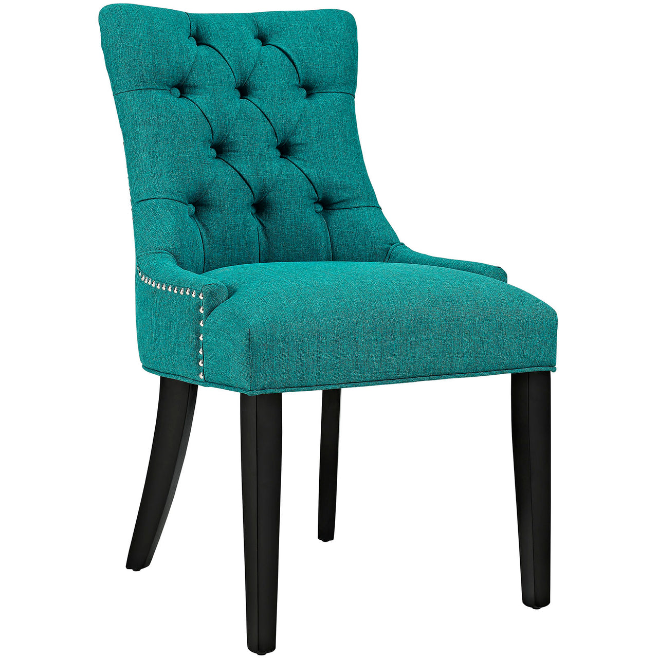 Cavell Fabric Dining Chair, Teal