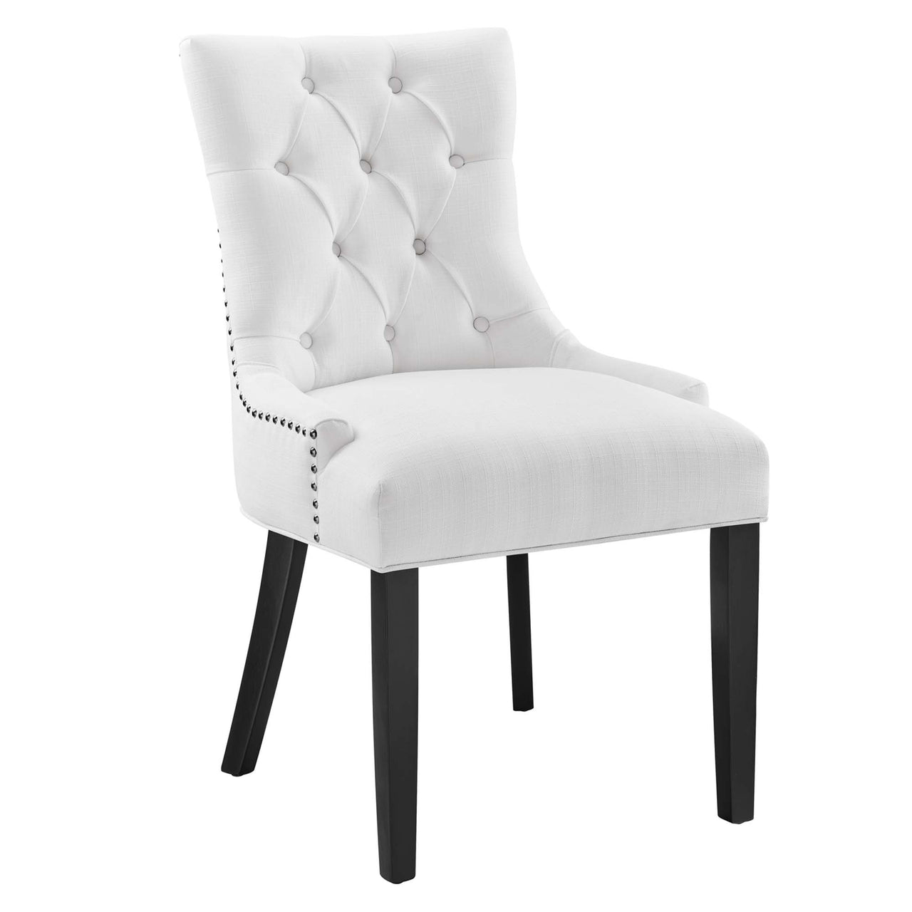 Cavell Fabric Dining Chair, White