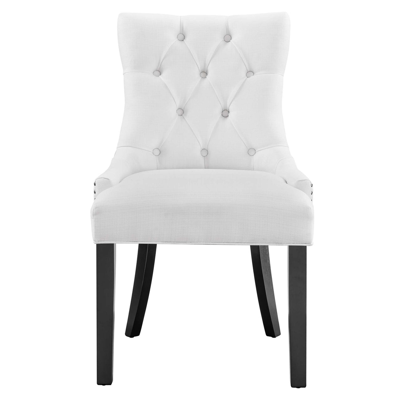 Cavell Fabric Dining Chair, White