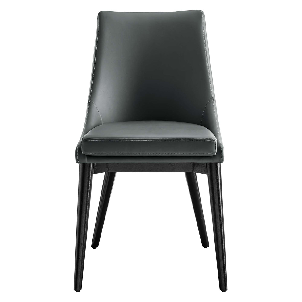 Viremont Eco-Leather Dining Chair, Gray