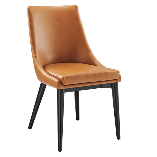 Viremont Eco-Leather Dining Chair, Tan