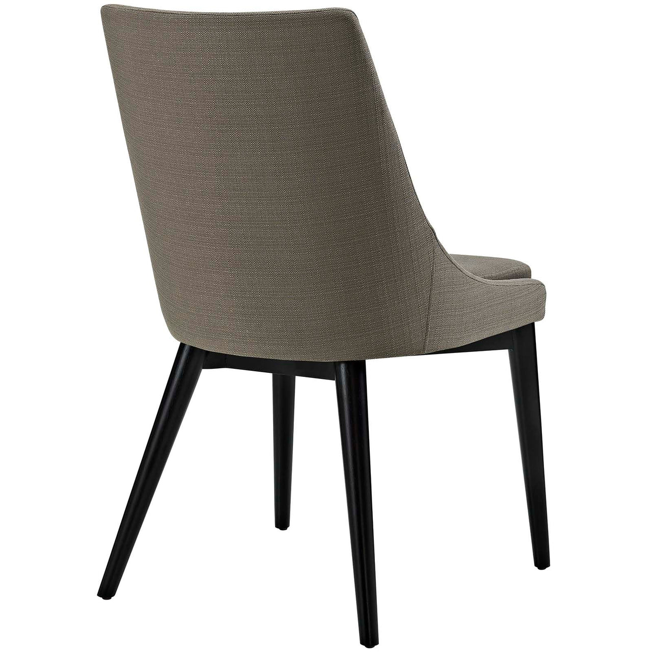 Viscount Fabric Dining Chair, Granite