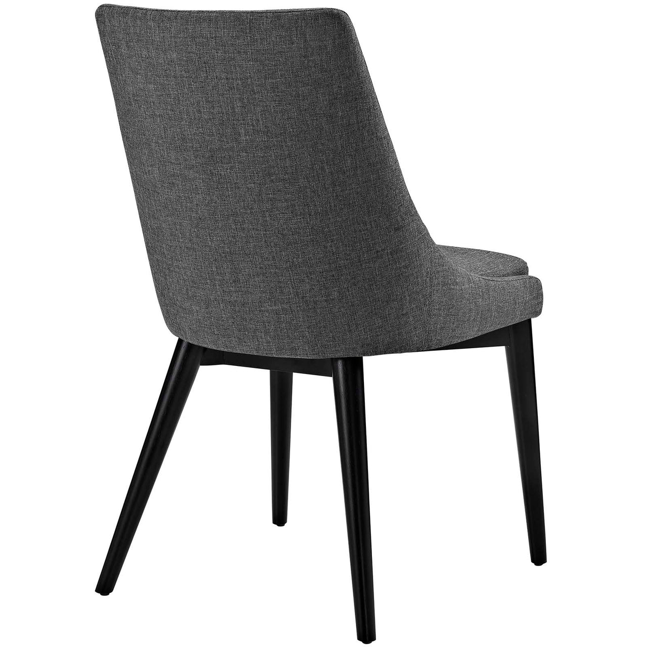 Viscount Fabric Dining Chair, Gray