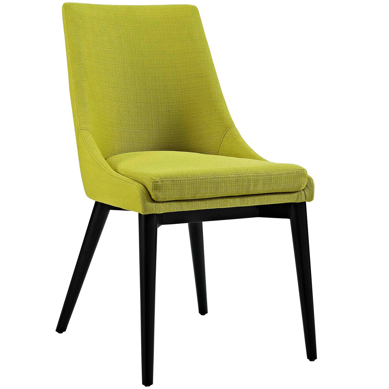 Viscount Fabric Dining Chair, Chartreuse