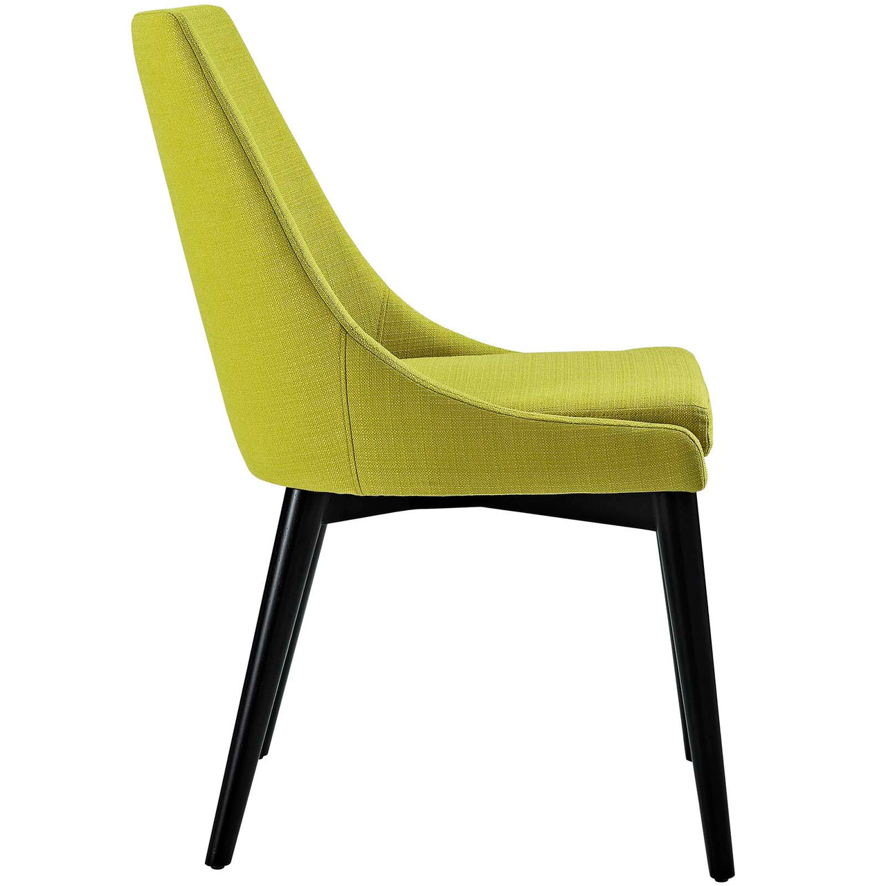 Viscount Fabric Dining Chair, Chartreuse