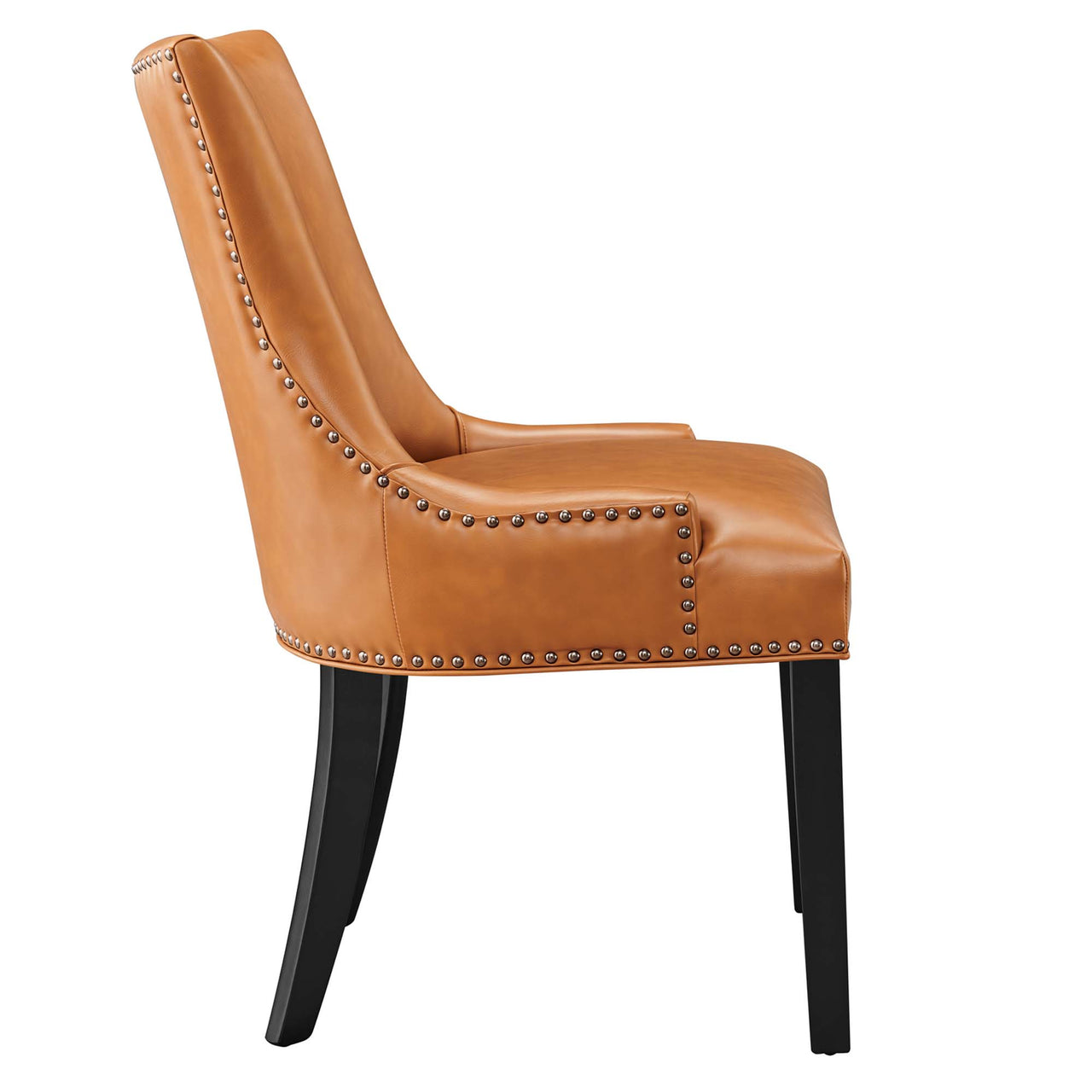 Marvelle Eco-Leather Dining Chair, Tan