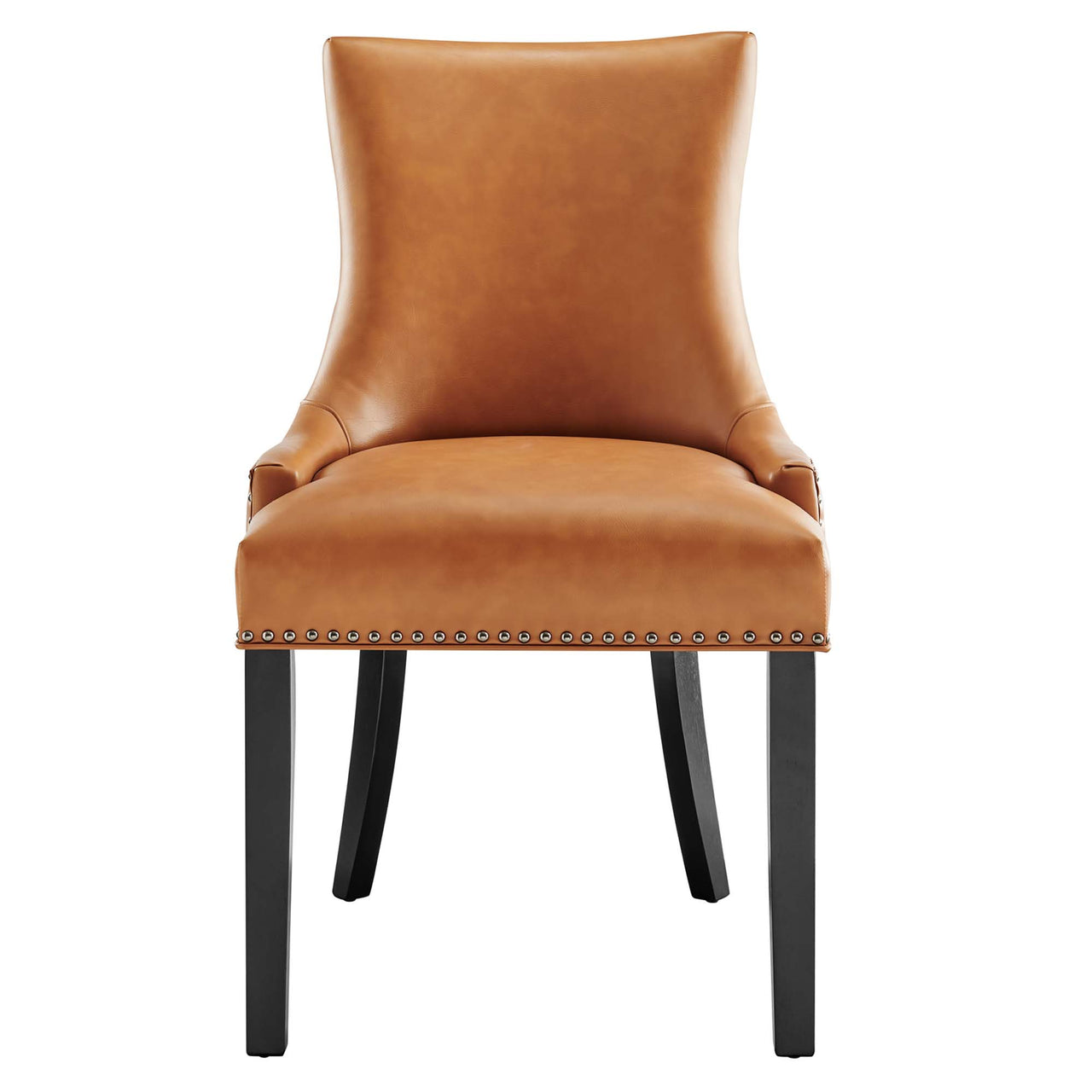 Marvelle Eco-Leather Dining Chair, Tan