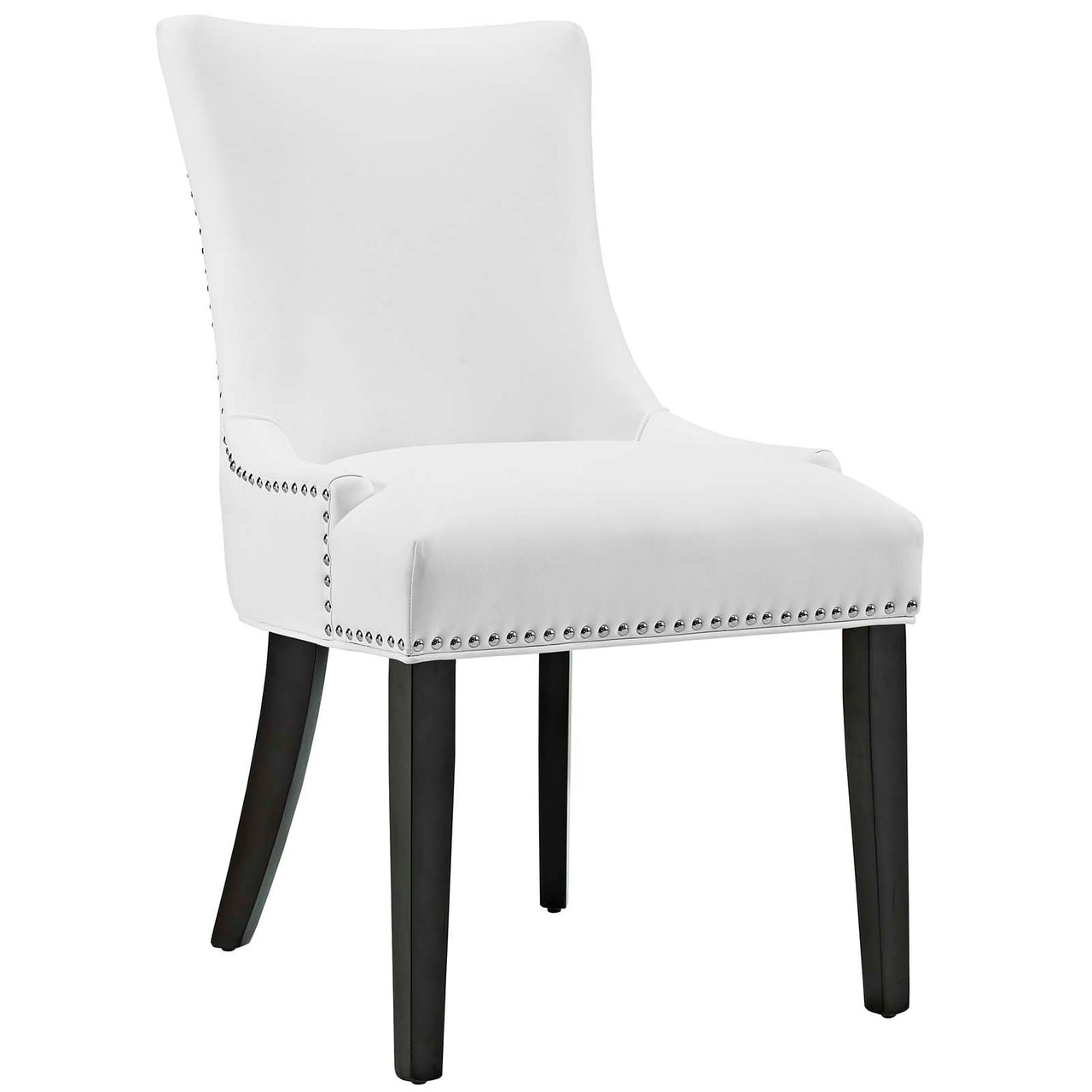 Marvelle Eco-Leather Dining Chair, White
