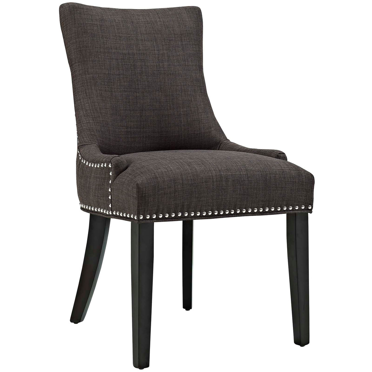 Marvelle Upholstered Dining Chair, Brown