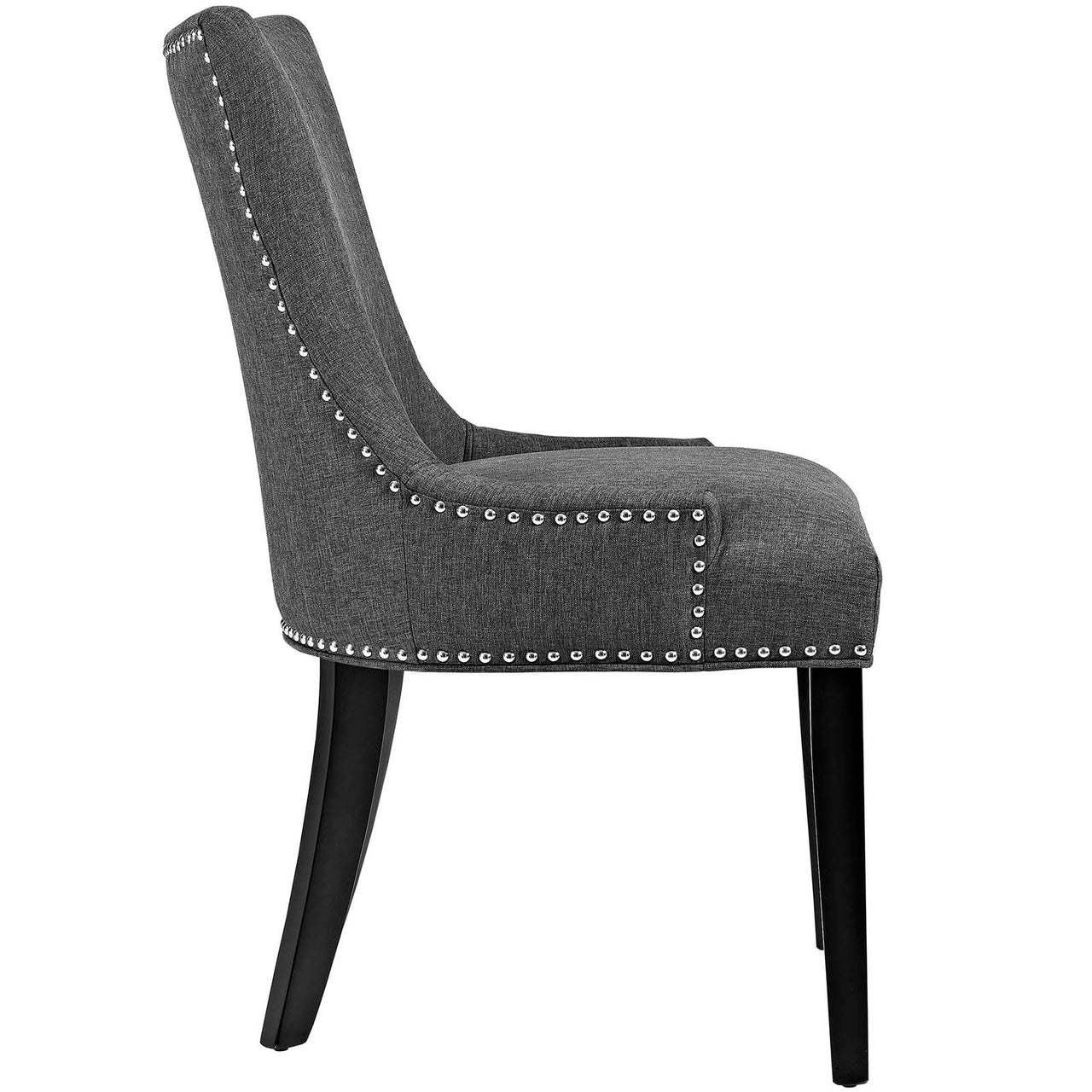 Marquis Fabric Dining Chair, Gray