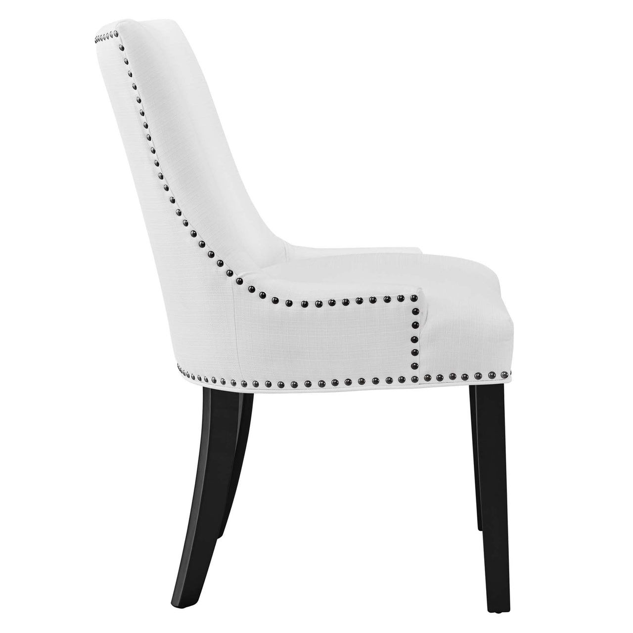 Marquis Fabric Dining Chair, White