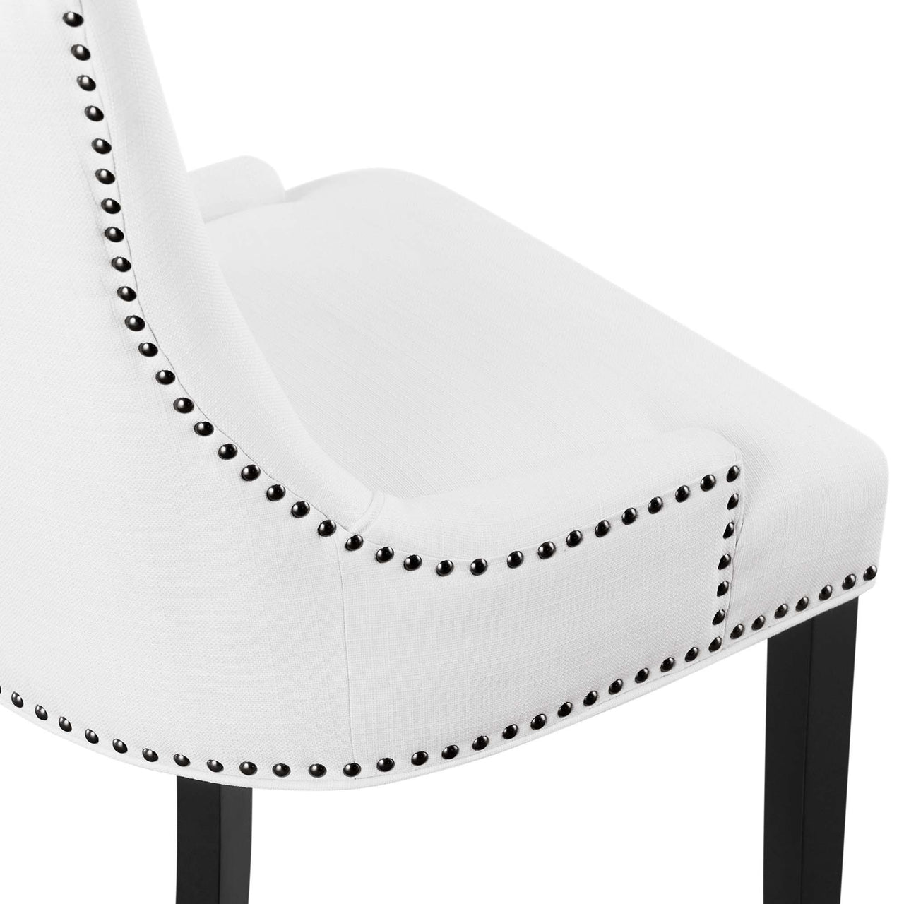 Marquis Fabric Dining Chair, White