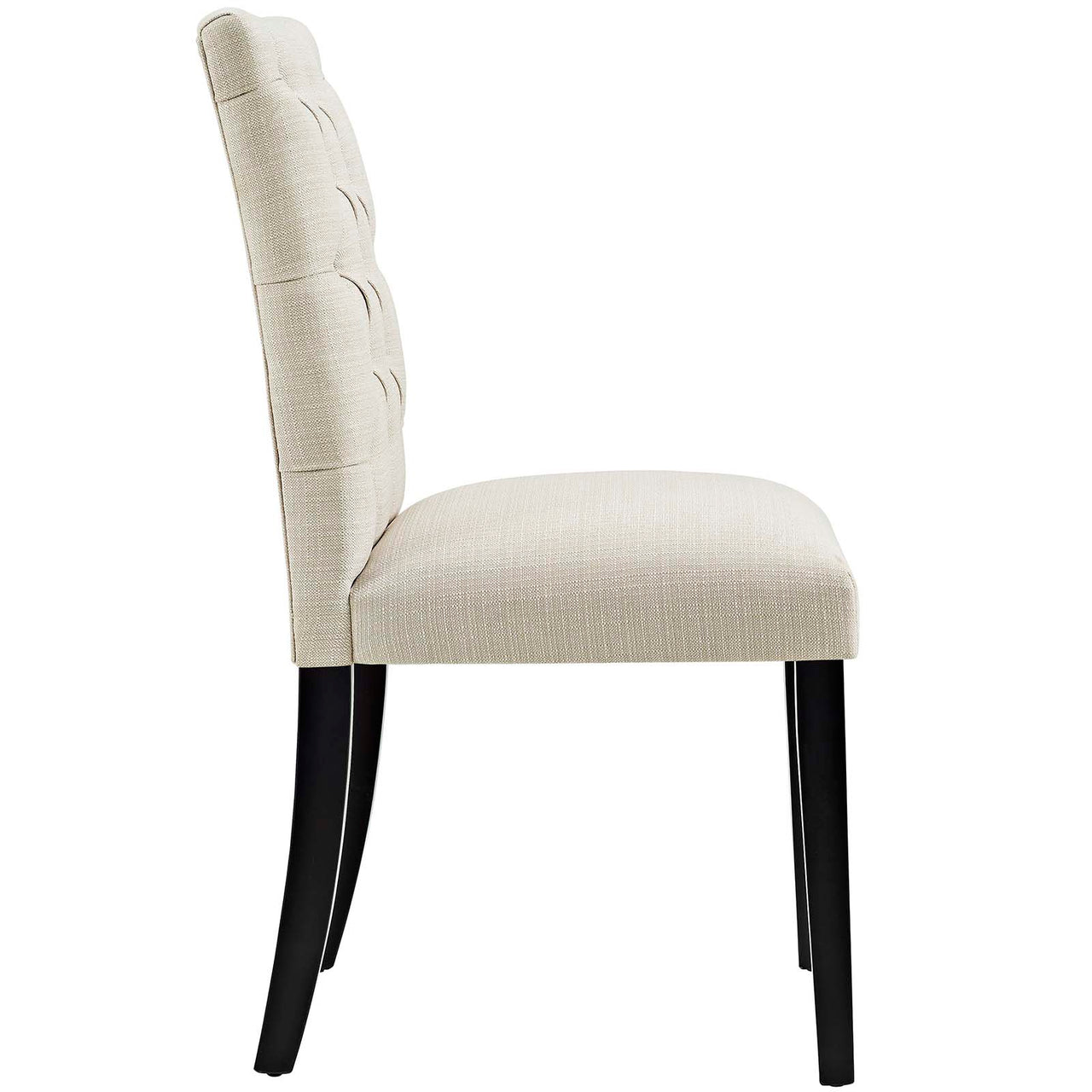 Heiress Upholstered Fabric Dining Chair, Beige