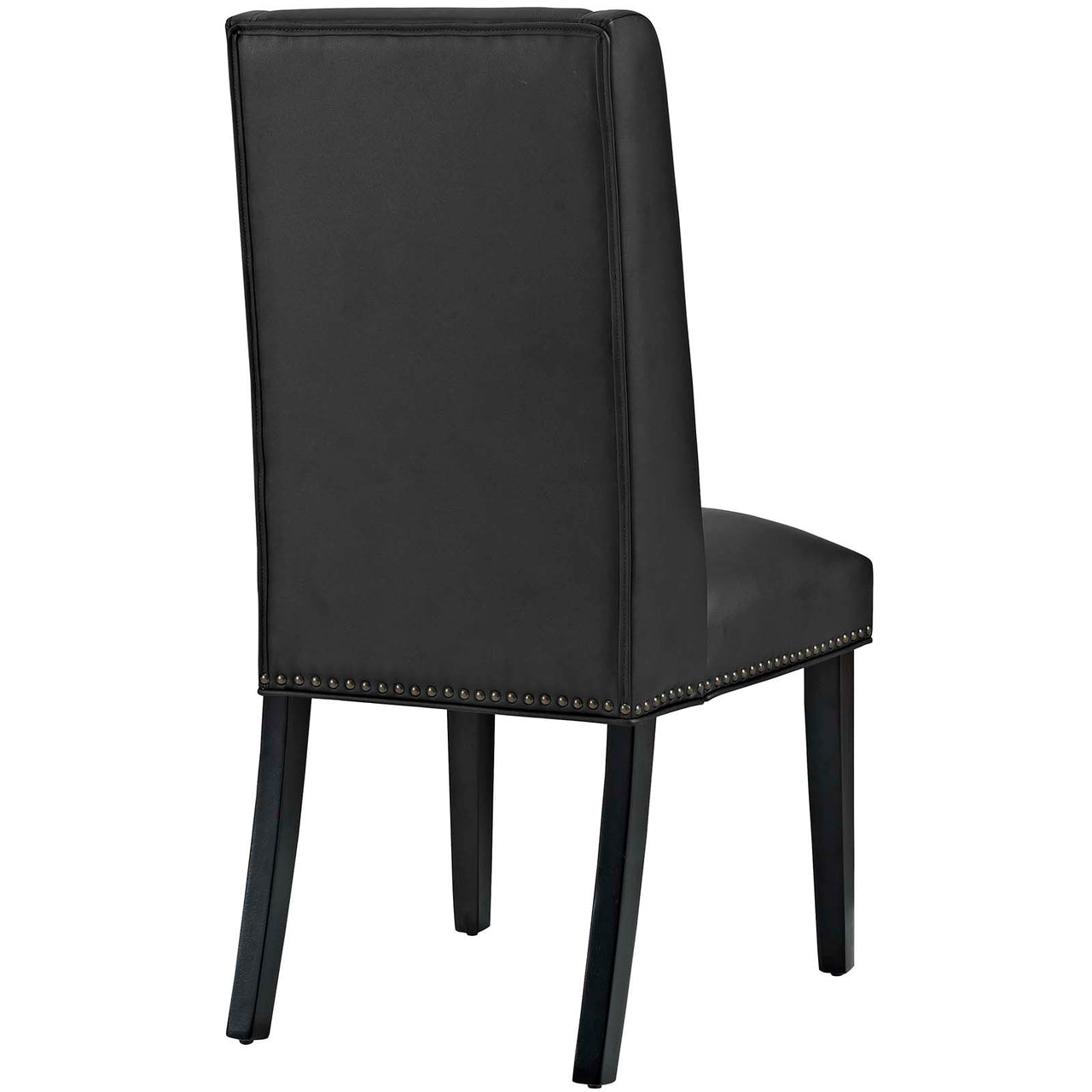 Bellare Eco-Leather Dining Chair, Black