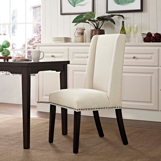 Bellare Fabric Dining Chair, Beige
