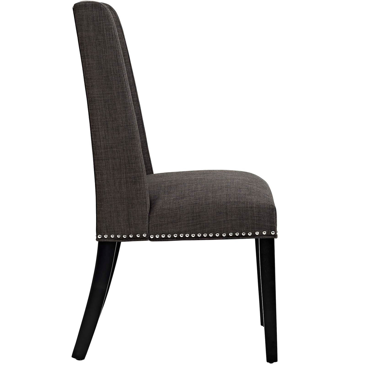 Bellare Fabric Dining Chair, Brown