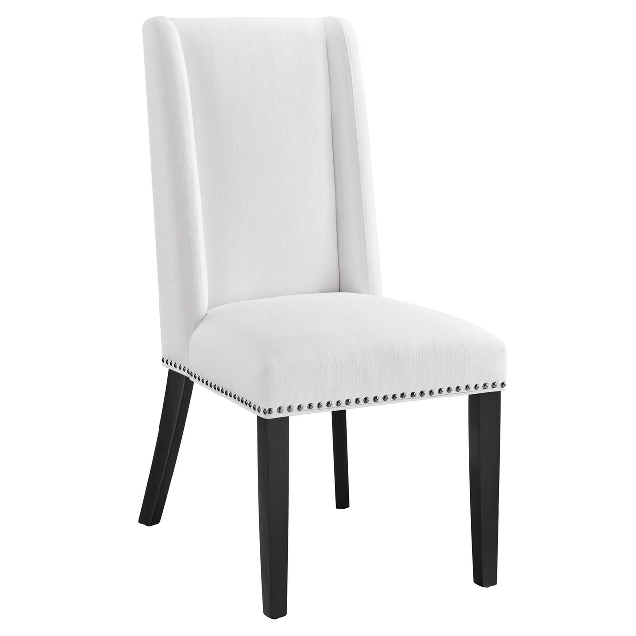Bellare Fabric Dining Chair, White