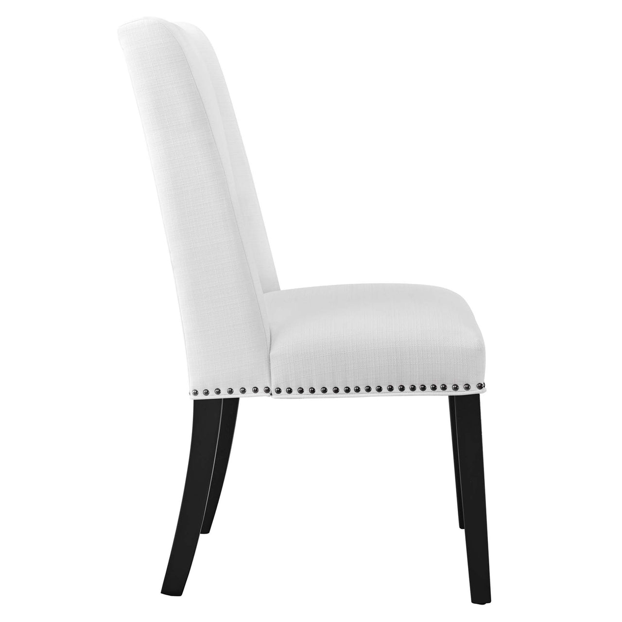 Bellare Fabric Dining Chair, White
