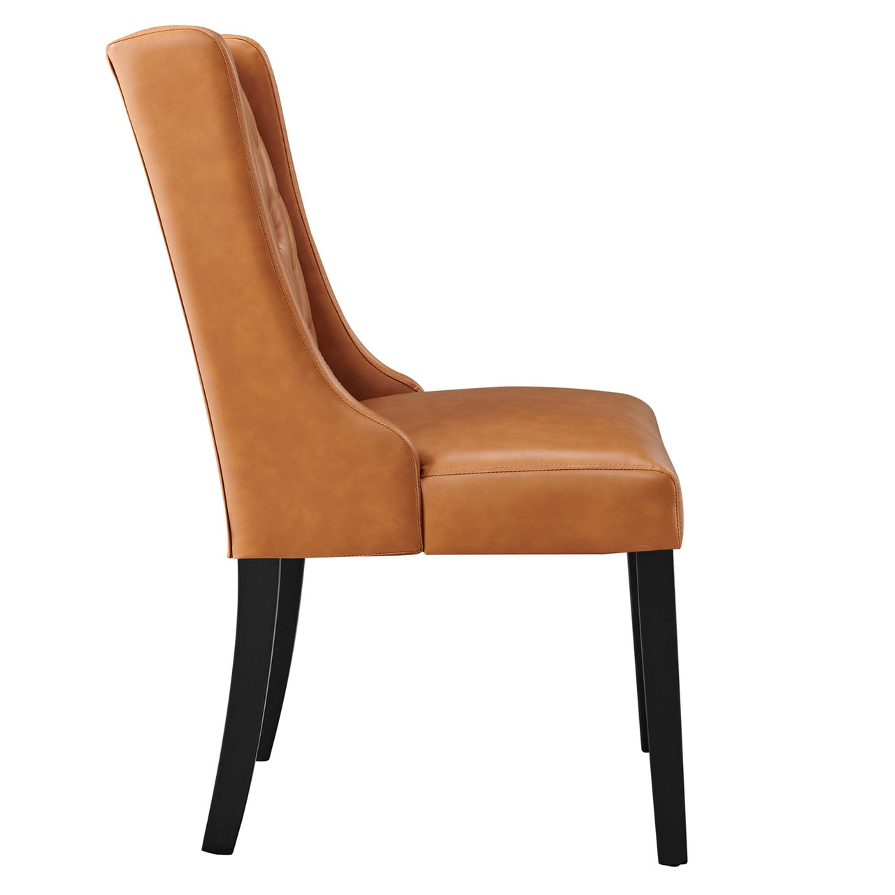Bellarett Eco-Leather Dining Chair, Tan