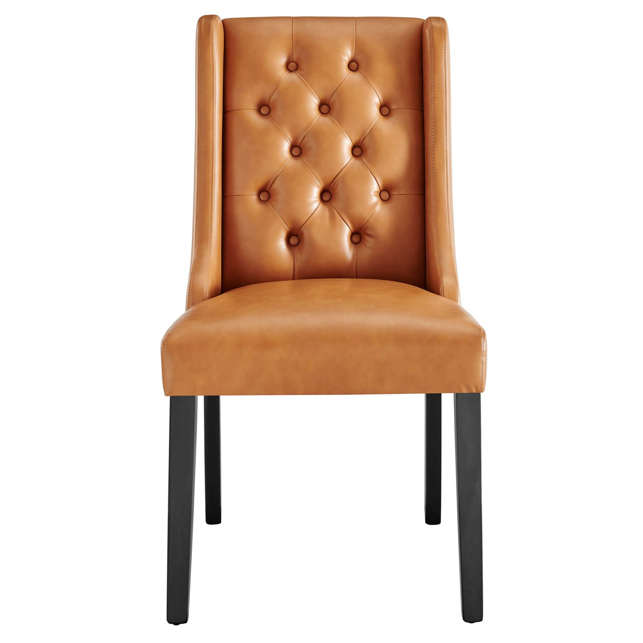 Bellarett Eco-Leather Dining Chair, Tan
